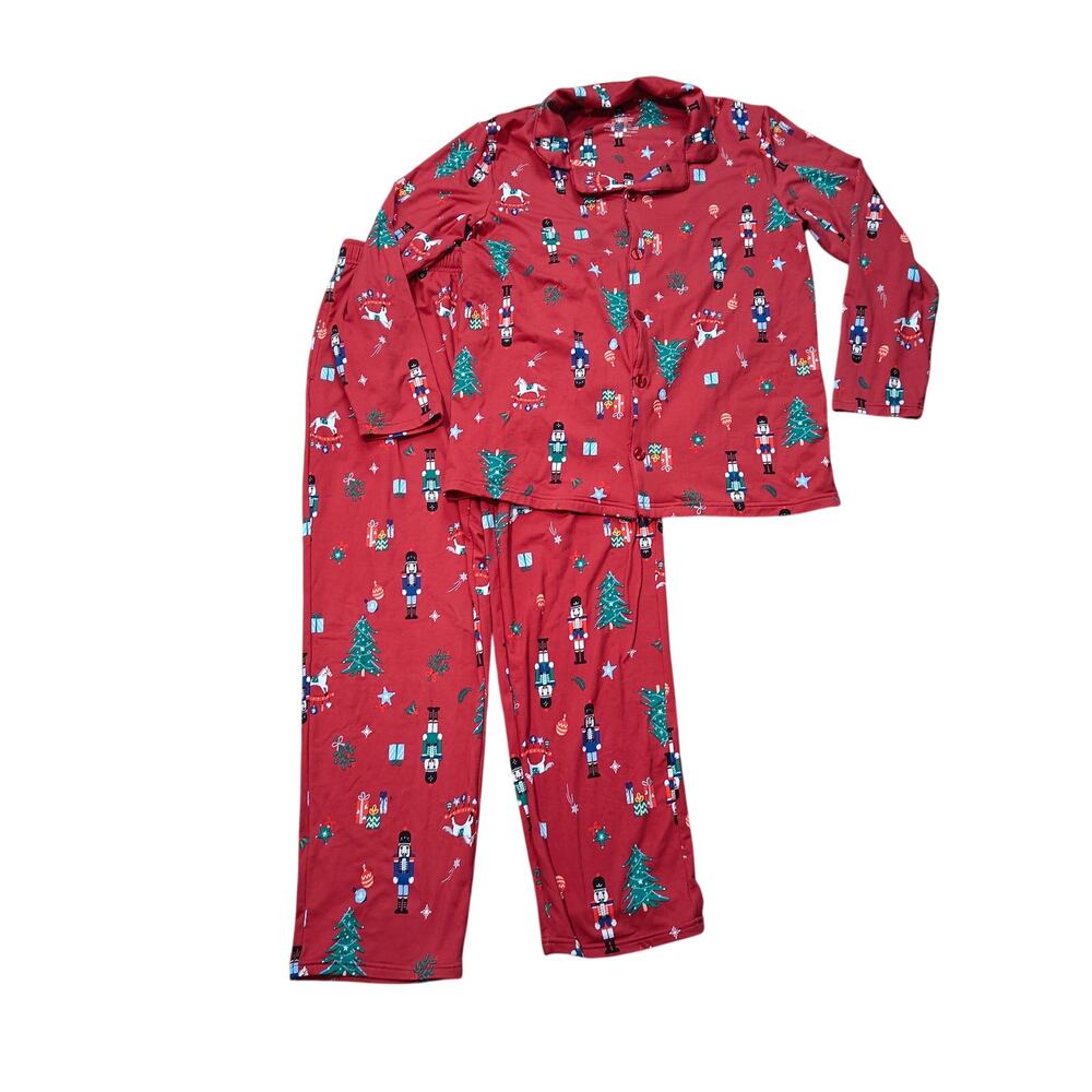PAJAMARAMA Men's Nutcracker Pajama Set Mens Medium